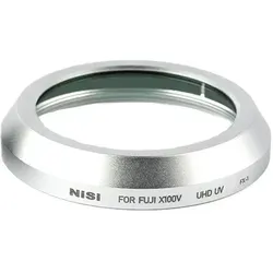 NiSi NC UV Filter für Fuji X100 Series - Silber - Foto UV-Filter mit hochwertigem optischem Glas, bietet Farbgenauigkeit und schützt vor UV-Strahlen sowie unerwünschten Reflexionen.