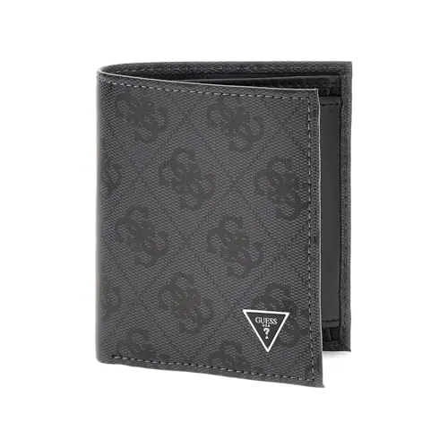 Guess Geldbörse Mito aus echtem Leder - Elegante Geldbörse in kompakter Größe, ideal für alle Karten und Bargeld, mit stilvollem GUESS Logo für einen modernen Look.