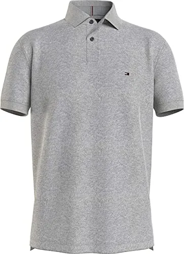 Tommy Hilfiger Poloshirt 1985 REGULAR POLO - Herren-Shirts mit Tommy Hilfiger Kontraststreifen innen am Kragen, aus elastischem Jersey für optimalen Tragekomfort und sportlichen Look.