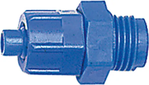 Riegler Gerade Einschraubverschraubung G 1/4 a., für Schlauch 8/6 mm, POM