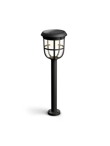 Philips Radii UE SR LK PD 1.3W 30K BL IR 06 - Sensorleuchte - Lampen: Philips Radii Sockel- und Wegeleuchte mit 1,3 W, ideal für energieeffiziente Beleuchtung im Außenbereich dank integriertem Sensor.