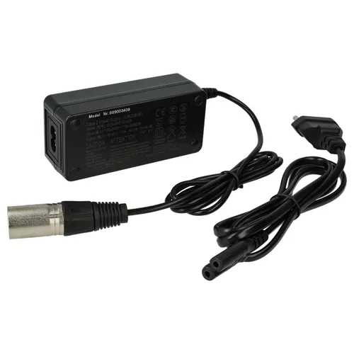 vhbw Ladegerät kompatibel mit Prophete 52414-0111, 28 Zoll, 52404-0111, 26 Zoll, Alu-City Comfort, 24V Fahrradakkus, E-Bike - Für Akkus 44.1 W