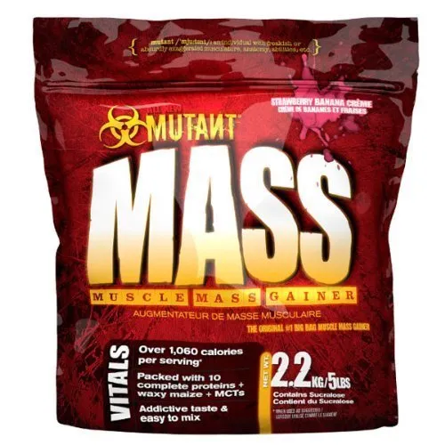 Mutant Mass - 6800g Cookies n Cream - Sportnahrung mit komplexen Kohlenhydraten und hochwertigem Protein-Mix, ideal für Muskelaufbau und Energie, aspartamfrei.