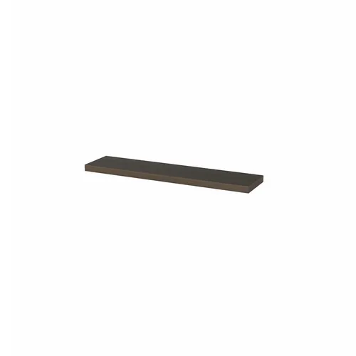Spiegelablage 60 cm Nussbaum – Wandregal - Elegante Spiegelablage in Nussbaum, 60 cm breit, ideal zur stilvollen Präsentation von Deko. Mit einem praktischen Fach für zusätzlichen Stauraum.