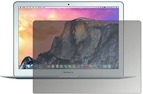dipos I Blickschutzfolie matt kompatibel mit Apple MacBook Air 13 Zoll 2015 Sichtschutz-Folie Display-Schutzfolie Privacy-Filter