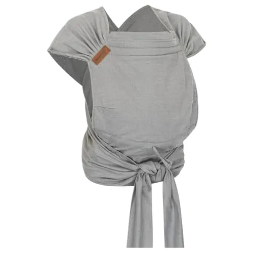 Hoppediz Hop-Tye Advanced - 4-in-1 Babytrage - Babytragen mit ergonomischer M-Position für gesunde Hüftentwicklung, ab Geburt bis 20 kg, inklusive Aufbewahrungsbeutel und Anleitung.