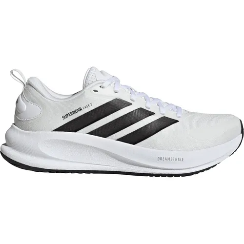 adidas Herren Supernova Ease 2 Laufschuhe, FTWR White/core Black/Crystal White, 44 EU - Bequeme Laufschuhe mit regulärer Passform und atmungsaktivem Textil-Obermaterial. Ideal für sportliche Aktivitäten und den täglichen Einsatz.