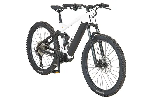 Prophete E-Bike Mountainbike »Dice 5.0« 27,5 Zoll - E-Bike MTB für Unisex mit 12 Gängen und bis zu 220 km Reichweite. Ideal für Abenteuer und lange Fahrten dank leistungsstarkem Mittelmotor und komfortabler RockShox-Federgabel.