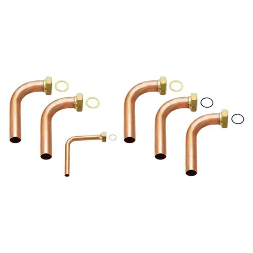 Vaillant Installations-Set für flexoTHERM 90 Grad, 35 mm - Zubehör für Klima & Heizen, sicherheitsrelevantes Bauteil für fachgerechte Installation durch autorisierte Handwerker.