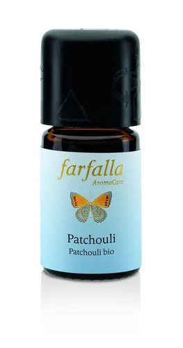 Farfalla Patchouli Grand Cru ätherisches Öl naturrein bio 5 ml