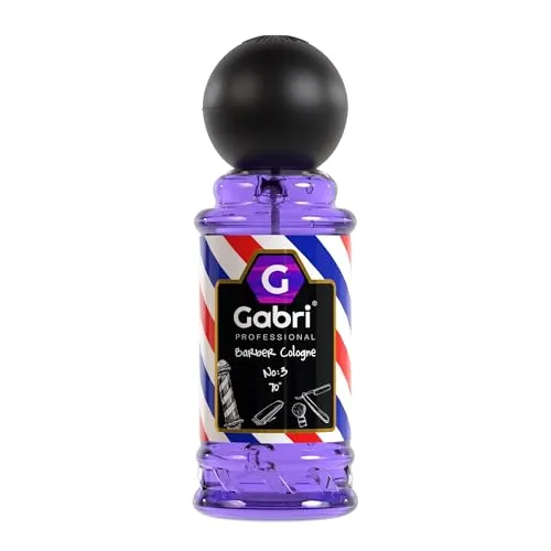 Gabri Barber Cologne | After Shave Spray für Männer | Rasur Duftwasser Aromatisch-Intensiv | Barber Eau de Cologne mit praktischen Pump-Spender | Turkish Cologne (No3, 250 ml (1er Pack))