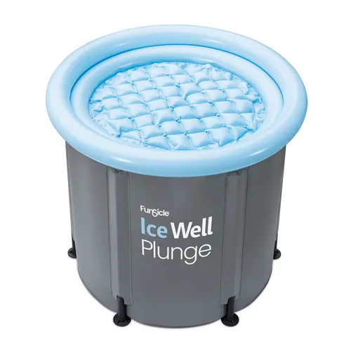 Funsicle Eisbad 84x84x76 cm, 303 l - Badewanne für erfrischende Eis-Bäder, ideal zur Entspannung und Regeneration nach dem Sport.