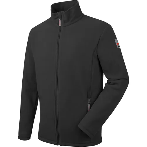 Würth MODYF Fleecejacke Peter Arbeits-Fleecejacke für Herren Weiche, warme, robuste Fleecejacke mit Reißverschluss, Schwarz