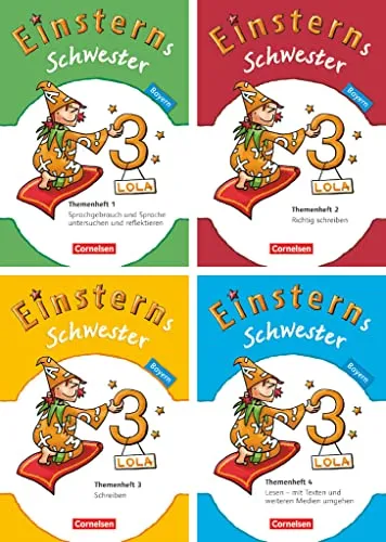 Einsterns Schwester - Sprache und Lesen - Bayern: 3. Jahrgangsstufe - 4 Themenhefte im Paket