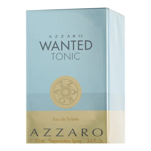 Azzaro Wanted Tonic - EDT Eau de Toilette Spray 100ml - Herrenparfum mit erfrischenden Zitrusnoten, ideal für den täglichen Gebrauch und ein belebendes Dufterlebnis.