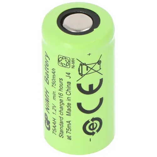 GP Batteries GP Akku GP75AAH 2/3AA NiMH-Akku ohne Lötfahne,
