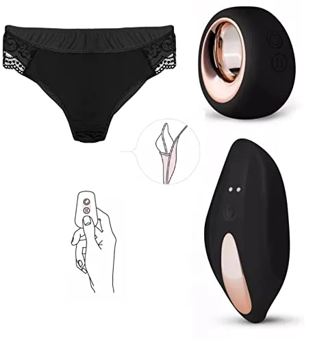 Pantyrebel Wireless Vibrator - Paar Vibrator - Klitorisstimulator; Einschließlich Luxury Panty - Fernsteuerbares Sexspielzeug