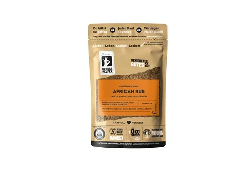 Bremer Gewürzhandel Gewürz African Rub, afrikanische Gewürzmischung, gemahlen, 50 g