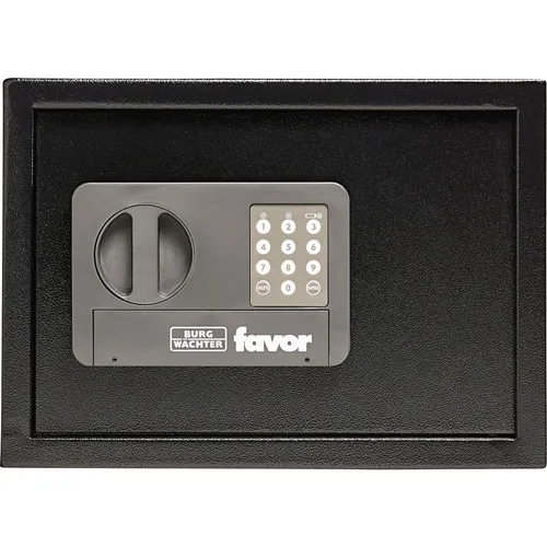 Burg-Wächter Tresor Favor S 5 E - 7kg Möbeltresor mit Elektronikschloss, ideal für Schränke und Schreibtische, inklusive Notöffnung und individuellem Code