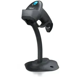 Aplic Handscanner - Kabelloser Bluetooth Barcode Scanner mit Standfuß - Barcodescanner mit vielseitigen Scan-Modi: Einzel-Scan, automatisches Scannen und mehr. Ideal für effizientes Arbeiten im Einzelhandel oder Lager.
