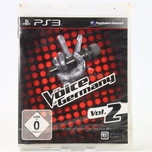The Voice of Germany Vol.2 für PlayStation 3 - Musikspiel im PAL-Format, inklusive Gebrauchsanleitung und spannenden Multiplayer-Modus für gemeinsame Spielerlebnisse.