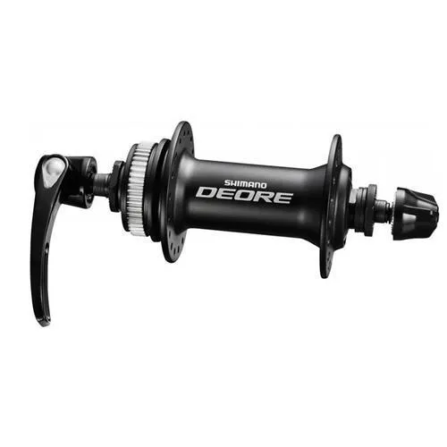 Nabe Vorderrad Shimano Deore HB-M6000 schwarz 32 Loch 100mm CenterLock Disc QR