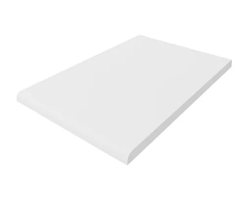 cm weiße Arbeitsplatte 60 cm - Massive Küchenarbeitsplatte aus hochwertiger Schichtstoffplatte, kratzfest und leicht zu reinigen. Ideal für Küche, Atelier oder Büro – vereint Funktionalität und Stil.