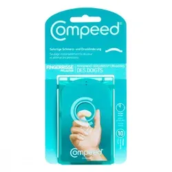 Compeed Fingerrisse Pflaster - Pflaster für die effektive Behandlung von Rissen an Nagelhaut und Fingerspitzen, schmerzlindernd und fördert die Wundheilung durch Hydrokolloid-Technologie.