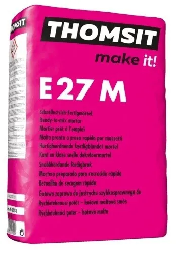 Thomsit E 27 M Schnellestrich-Fertigmörtel 25 kg beschleunigt härtende Estrich