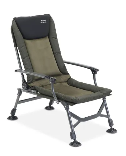 Anaconda Rock Hopper Chair - Karpfenstuhl für Angler - Stabiler Angelstuhl mit verstellbarer Sitzhöhe von 35-53 cm, ideal für lange Ansitzzeiten beim Angeln, Farbe: Grün, Gewicht: 7 kg, aus robustem Aluminium und Kunststoff.