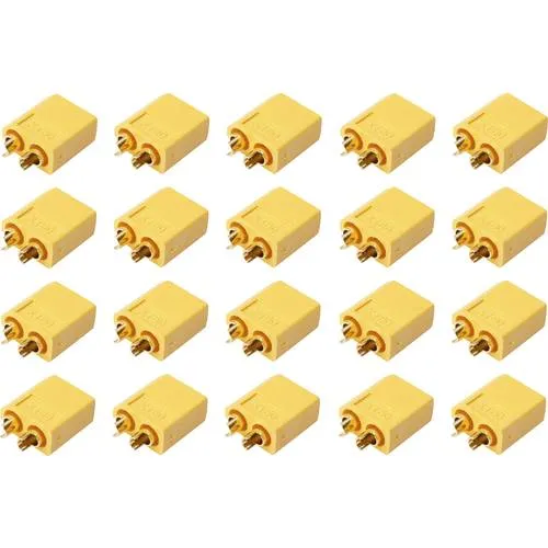 Reely 1399717 Akku Stecker XT60 vergoldet 20 St.
