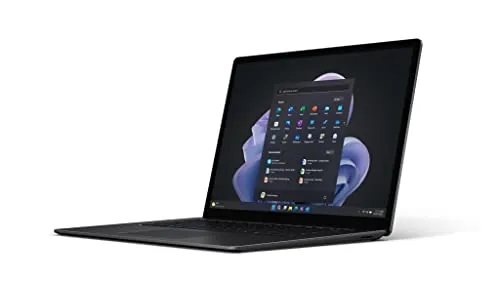 Microsoft Surface Laptop 5, 13.5 inch (i5/16GB/512GB, Windows 11 Pro) Black DE, for Business