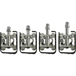 SQlab Pedale 502 Trekking - Fahrradpedale mit verlängerter Achse für optimale Fußstellung und Vermeidung einseitiger Belastung, ideal für komfortables und sicheres Fahren.