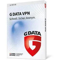 G DATA VPN 1 Jahr V2001ESD12001 - Security-Suiten, schützt Ihre Daten mit einer schnellen und sicheren Verbindung, ermöglicht freien Zugriff auf Inhalte weltweit ohne Geoblocking.