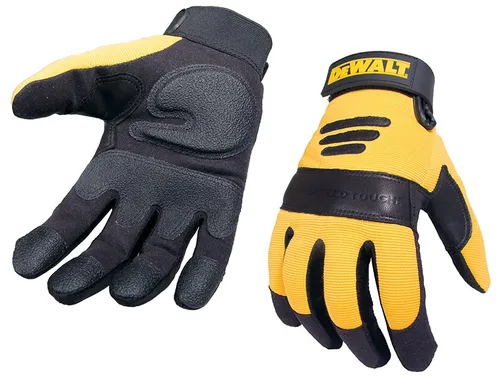 DEWALT Synthetik Gepolstert Leder Palm Handschuhe - Groß DEWPERFORM2