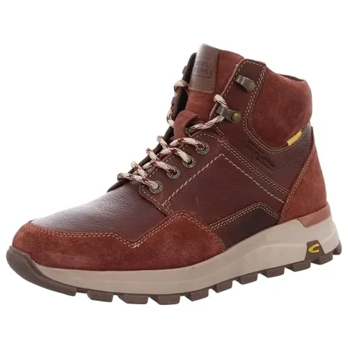 camel active Stiefelette - Robuste Wanderschuhe für jeden Tag - Wanderschuhe mit edlem Obermaterial, Lederdecksohle für hohen Tragekomfort und praktischem Reißverschluss für einfachen Einstieg.