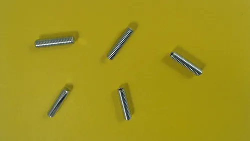 5X Gewindestifte M5x20 Kegelstumpf 45H DIN 913 ISO 4026 Madenschrauben verzinkt