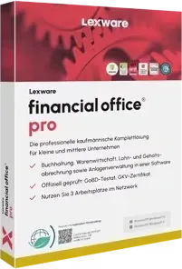 Lexware Financial Office 2026 - Office-Software – Die Komplettlösung für Buchhaltung und Finanzen mit automatisierten Prozessen und einfacher E-Rechnungserstellung.
