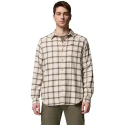 Columbia Hemd "Cornell Woods" - Regular Fit - Beige - M - Stylisches Hemd für den Alltag mit einem bequemen Regular Fit. Aus hochwertigem Baumwollanteil gefertigt, ideal für vielseitige Outfits.