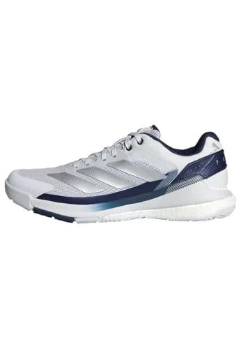 adidas Crazyquick Boost Padel Schuhe für Herren - Weiß 7.5 - Bequeme Padel Schuhe mit regulärer Passform und robustem Obermaterial. Die BOOST Zwischensohle sorgt für optimale Energierückgabe und Komfort auf dem Platz.