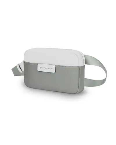 KAPTEN & SON - HABO - Muted Sage - Umhängetaschen mit stylischem Design und funktionalen Details, wie Magnetverschluss und drei Innenfächern. Ideal für Smartphone, Portemonnaie und Schlüssel.