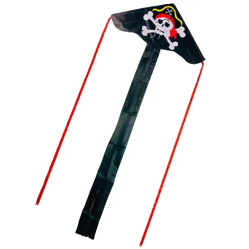 Drache Einleiner Paul Pirat ab 4 Jahre 4 mm Fiberglas 85 x 200 cm Flugdrache