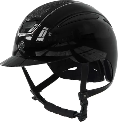 Covalliero Reithelm Elite, Damen Reithelm mit optimaler Belüftung - Reithelme mit hervorragender Belüftung, herausnehmbarem Innenfutter und robuster ABS Hartschale für maximalen Schutz und Komfort beim Reiten.