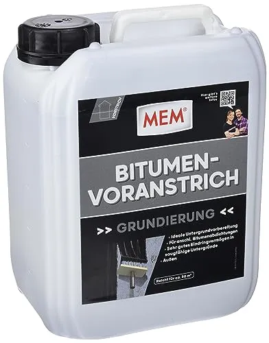 MEM Bitumen Voranstrich 5 Ltr. Lösemittelfrei