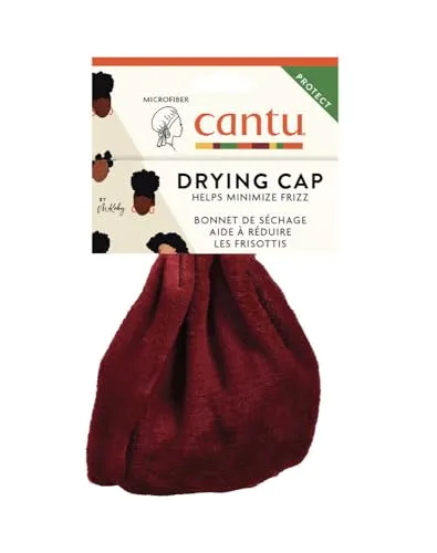 CANTU – MIKROFASER TROCKENHAUBE – Schnelltrocknend & schonend – Für Locken, Wellen & krauses Haar – Reduziert Frizz