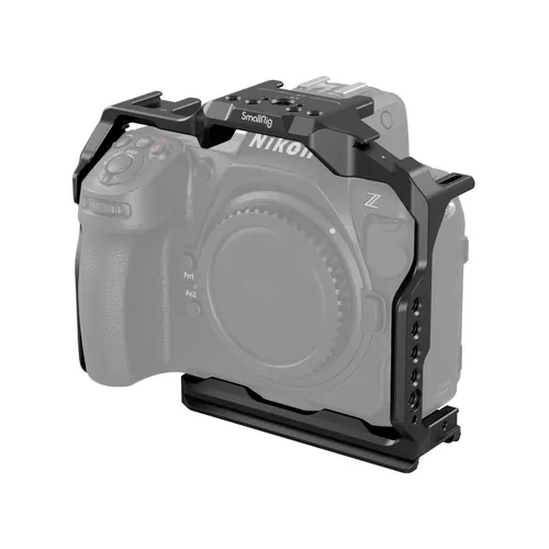 SMALLRIG Z8 Camera Cage für Nikon Z 8 - Foto- & Video-Zubehör, bietet ein verdrehsicheres Design und Schnellwechselplatte für Arca-Swiss, ideal für Landschafts- und Hochzeitsfotografie.