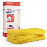 Ursa Home Trennwandplatte 100 mm Glaswolle WLG 040 - Mineralfaser Dämmstoffe mit hoher Feuerfestigkeit und ausgezeichnetem Schallschutz für mehr Ruhe und Sicherheit in Ihrem Zuhause.