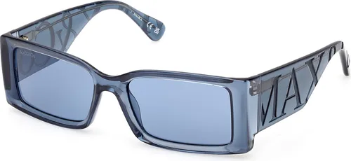 Max &Co MO0130 90V shiny blue 54/17/135 Damen Sonnenbrillen