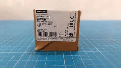 Siemens 3RH29111HA22 Hilfs­schal­ter­block S00/S0, 6A, 2S+2Ö_0.06_5