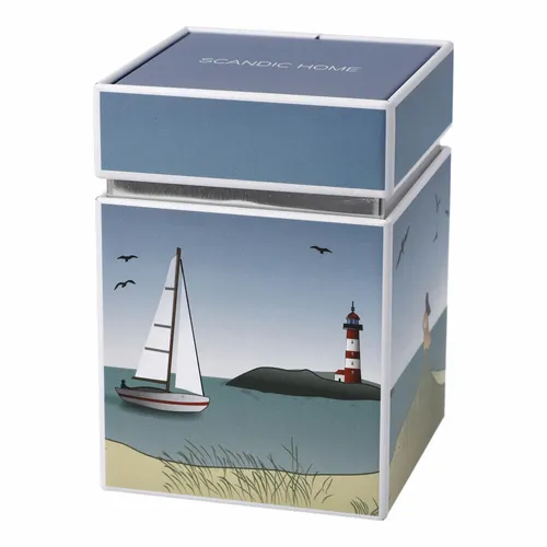 Goebel Dose Ocean Love, Tee-Dose, Deko-Dose, Aufbewahrung, Metall, Bunt, 11 cm